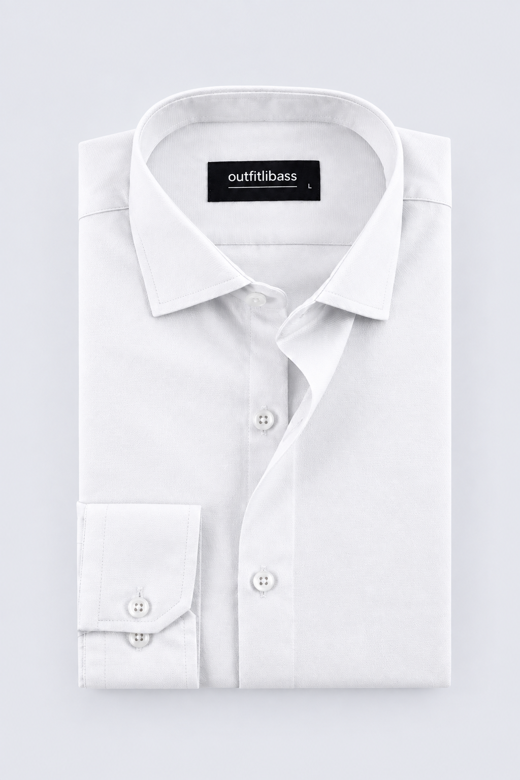 MEN'S DRESS WHITE COLOUR SHIRT