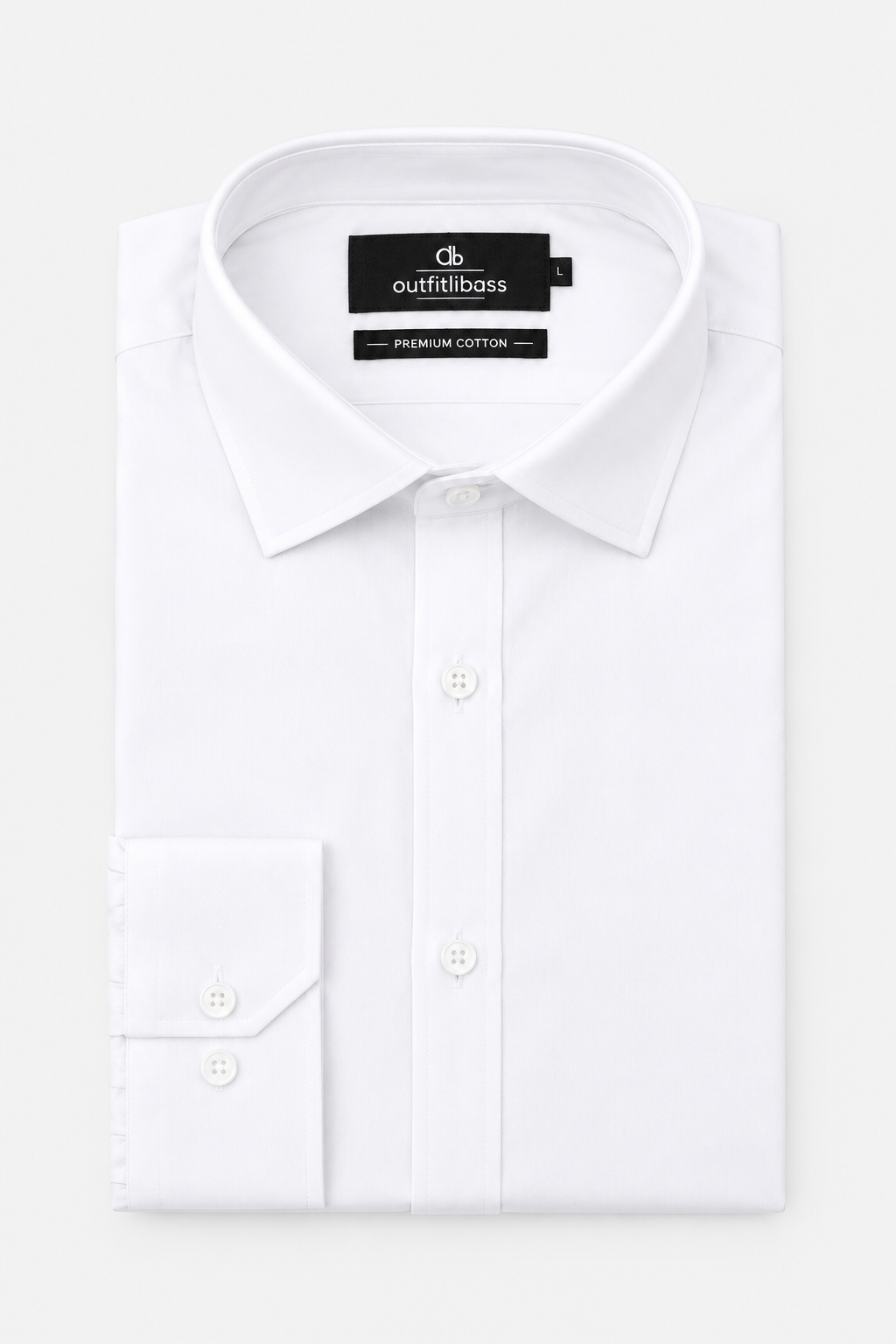 MEN'S DRESS WHITE COLOUR SHIRT