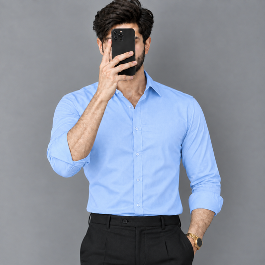 SKY BLUE SHIRT FOR MEN'S